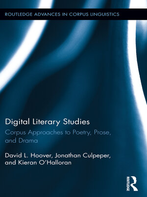 cover image of Digital Literary Studies